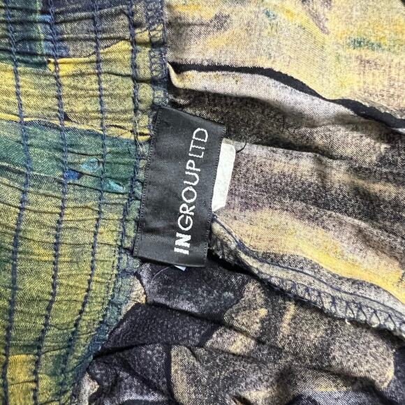 InGroup Ltd 1980s Vintage Gaucho Pants Pockets - Picture 5 of 5